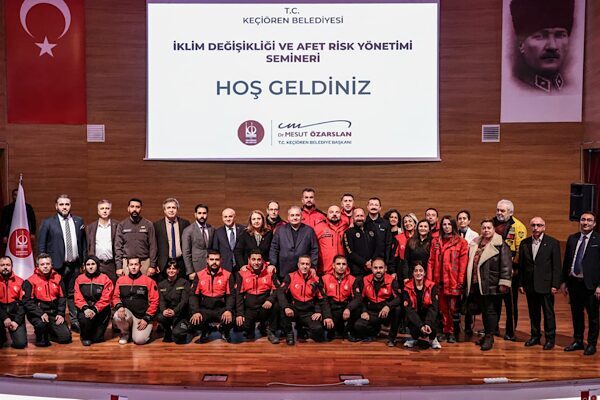 Keçiören’de “İklim Değişikliği ve Afet Risk Yönetimi” semineri gerçekleştirildi Keçiören Belediyesi, İklim Değişikliği ve Sıfır Atık Müdürlüğü ile Afet