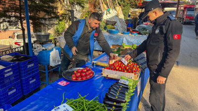 Keçiören Belediyesi Zabıta Müdürlüğü’nün pazar yerleri ve işletmelerde yürüttüğü yaka