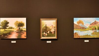 Güzel Sanatlar Derneği’nin (GÜSAD) düzenlediği “Kışın Soğuğunda Sıcağa Dönen Renkler”