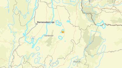 Amerika Birleşik Devletleri Jeoloji Araştırmaları Kurumu’nun (USGS) verilerine göre, Kolombiya'da