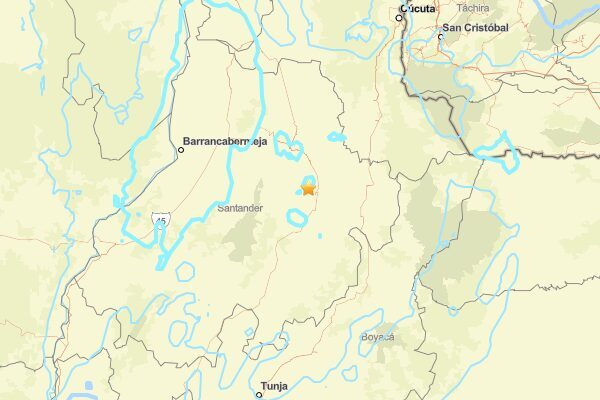 Kolombiya’da deprem Amerika Birleşik Devletleri Jeoloji Araştırmaları Kurumu’nun (USGS) verilerine göre, Kolombiya'da