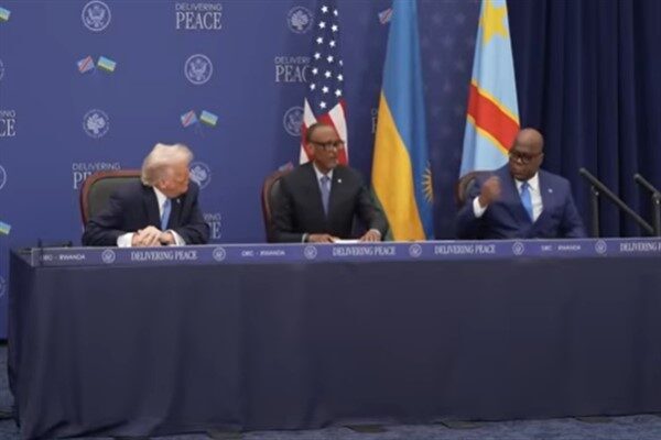 Trump, Ruanda'nın uzun süredir görevde olan cumhurbaşkanı ve Kongo'nun Cumhurbaşkanı