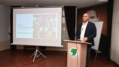 Mamak Belediyesi Başkan Yardımcısı Hüseyin Boran, birim müdürleri ve belediye