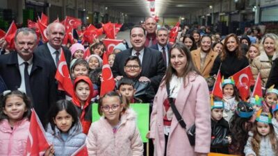 Çocuklara yerli malı kullanma bilincinin kazandırılması amacıyla düzenlenen etkinliğe, Manisa