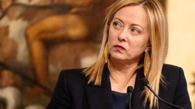 İtalya Başbakanı Meloni, Palazzo Chigi’de Filistin Devlet Başkanı Mahmud Abbas’ı