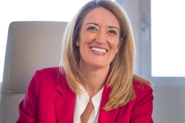 Avrupa Parlamentosu Başkanı Roberta Metsola, Lüksemburg’da Lüksemburg Başbakanı Luc Frieden