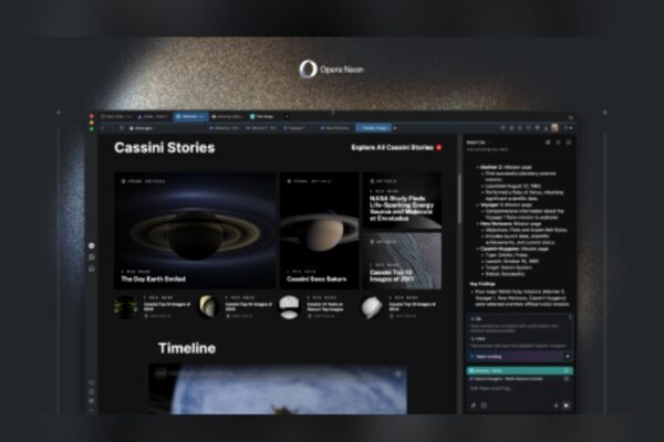 Opera, deneysel yapay zeka destekli tarayıcısı Opera Neon’u genel kullanıma açtı Opera Neon, en yeni yapay zeka teknolojilerini ilk elden deneyimlemek