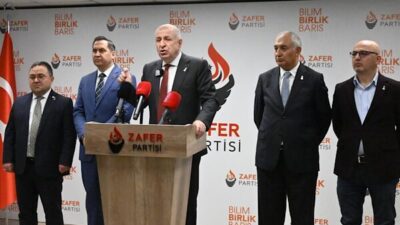 Zafer Partisi Genel Başkanı Özdağ, partisinin Türkiye’de giderek büyüyen uyuşturucu