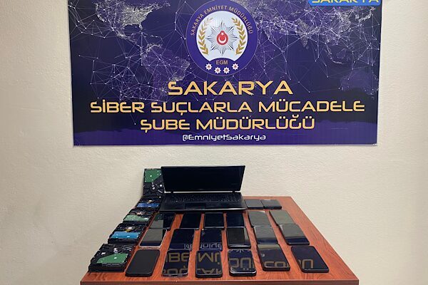 Sakarya Cumhuriyet Başsavcılığının koordinesinde, Sakarya Emniyet Müdürlüğü Siber Suçlarla Mücadele
