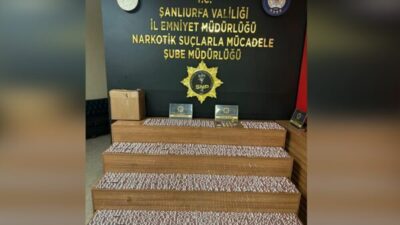 Şanlıurfa İl Emniyet Müdürlüğü tarafından yürütülen Narkotik Suçlarla Mücadele çalışmaları