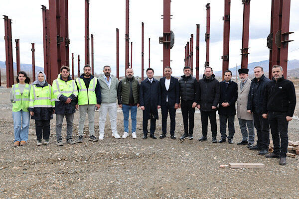 Tokat’ta Yeni Yeşil Küçük Sanayi Sitesi inşaatı devam ediyor Tokat Belediye Başkanı Mehmet Kemal Yazıcıoğlu, Yeni Yeşil Küçük Sanayi