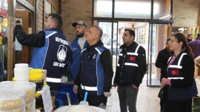 İşletmelere yönelik gıda, hijyen ve ruhsat kontrolleri ile çalışmalarını yürüten