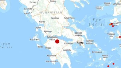 Boğaziçi Üniversitesi Kandilli Rasathanesi ve Deprem Araştırma Enstitüsü (KRDAE) verilerine