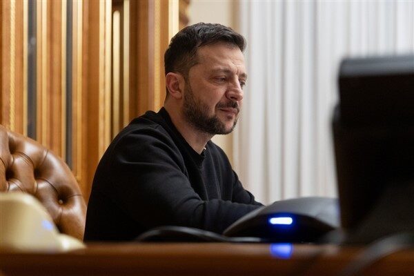 Ukrayna Devlet Başkanı Zelenski, Ukrayna’nın, ABD heyetinin Rusya’daki temaslarının ardından